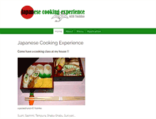 Tablet Screenshot of cooking.aitaijapan.com